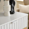 SoBuy FSR174-WN Meuble Chaussure, Rangement Chaussure, Meuble d'Entrée, Commode à Chaussures avec 2 Abattants et 1 Tiroir