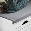 SoBuy FSR62-WBanc de Rangement à Chaussures Armoire Meuble d'entrée