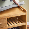 SoBuy FSR75-N Étagère à Chaussures avec tiroir, Banquette Siège pour chausser