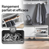 SoBuy FSR98-XL-W Banc Chaussures Entrée Meuble Chaussure avec Assise Coussin Rembourré et 2 Abattants - Meuble de Rangement Chaussures, L100 x P26 x H46 cm - Capacité de Charge 158 kg, Blanc