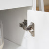 SoBuy FWT108-W Caisson de Bureau, Organiseur Bureau, Bout de Canapé, Table de Chevet, Armoire Rangement à 2 Tiroirs et 1 Porte