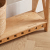 SoBuy HFSB01-N Table Console en Bois, Console Entrée Design, Bouts de Canapé, Table Décorative en Tenons et Mortaises