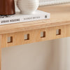 SoBuy HFSB01-N Table Console en Bois, Console Entrée Design, Bouts de Canapé, Table Décorative en Tenons et Mortaises