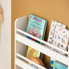 SoBuy KMB08-K-W Bibliothèque Murale Étagère à Livres Enfants Étagère de Rangement avec 4 Étages - Blanc