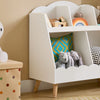 SoBuy KMB100-W Bibliothèque Enfant, Étagère à Livres, Étagère de Rangement pour Livres et Jouets, Meuble Rangement sur Pieds pour Chambre d’Enfant, 5 Compartiments Ouverts, 82 x 35 x 76 cm