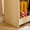 SoBuy KMB102-N Portant à vêtements Enfant, Penderie pour Enfants, Garde-Robe Enfants, Portant Vêtements Chambre Enfant en Forme d'ours