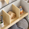 SoBuy KMB105-HG Bibliothèque Enfant Étagère de Rangement Jouets pour Enfants Étagère à Livres pour Garçon, Fille