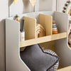 SoBuy KMB105-HG Bibliothèque Enfant Étagère de Rangement Jouets pour Enfants Étagère à Livres pour Garçon, Fille