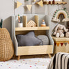 SoBuy KMB105-HG Bibliothèque Enfant Étagère de Rangement Jouets pour Enfants Étagère à Livres pour Garçon, Fille