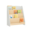 SoBuy KMB106-HG Bibliothèque Étagère à Livres pour Enfant, Étagère de Rangement Jouets et Livres pour Chambre d'enfant, Meuble Rangement Enfant avec 4 Compartiments Ouverts, 61 x 30 x 71 cm