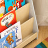 SoBuy KMB106-HG Bibliothèque Étagère à Livres pour Enfant, Étagère de Rangement Jouets et Livres pour Chambre d'enfant, Meuble Rangement Enfant avec 4 Compartiments Ouverts, 61 x 30 x 71 cm