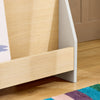 SoBuy KMB106-HG Bibliothèque Étagère à Livres pour Enfant, Étagère de Rangement Jouets et Livres pour Chambre d'enfant, Meuble Rangement Enfant avec 4 Compartiments Ouverts, 61 x 30 x 71 cm
