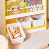 SoBuy KMB108-G Étagère à Livres et Jouets, Bibliothèque Enfant, Étagère de Rangement pour Chambre Enfant