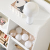 SoBuy KMB120-W Bibliothèque Enfant Rangement Jouet Enfant avec 9 Compartiments Meuble Rangement Jouet Étagère Bibliothèque Porte-revues Blanc 95x34x105 cm