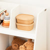 SoBuy KMB19-W Bibliothèque Étagère à Livres Enfants Étagère de Rangement Jouets pour Enfants