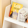 SoBuy KMB19-W Bibliothèque Étagère à Livres Enfants Étagère de Rangement Jouets pour Enfants