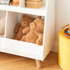 SoBuy KMB19-W Bibliothèque Étagère à Livres Enfants Étagère de Rangement Jouets pour Enfants
