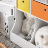 SoBuy KMB26-W Bibliothèque Meuble de Rangement pour Livres et Jouets Étagère de Rangement