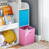 SoBuy KMB37-F Étagère de Rangement pour Livres et Jouets Étagère à Livres Meuble de Rangement Multifonctionnel avec 2 Paniers