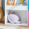 SoBuy KMB37-F Étagère de Rangement pour Livres et Jouets Étagère à Livres Meuble de Rangement Multifonctionnel avec 2 Paniers