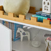 Prévente SoBuy KMB44-W Commode pour Enfants Étagère pour Chambre d'enfant avec Tableau Noir Bibliothèque Étagère à Jouets