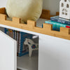 Prévente SoBuy KMB44-W Commode pour Enfants Étagère pour Chambre d'enfant avec Tableau Noir Bibliothèque Étagère à Jouets