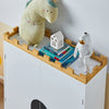 Prévente SoBuy KMB44-W Commode pour Enfants Étagère pour Chambre d'enfant avec Tableau Noir Bibliothèque Étagère à Jouets