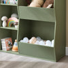 SoBuy KMB55-K-GR Bibliothèque Enfant Rangement Jouet Enfant avec 5 Compartiments Meuble Rangement Jouet Étagère Bibliothèque Porte-revues Vert 80x34x104cm
