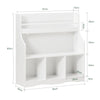 SoBuy KMB57-W Bibliothèque pour Enfant Étagère Enfant Étagère à Jouets Rangement pour Livres et Jouets Meuble Enfant