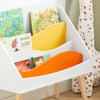 SoBuy KMB63-W Bibliothèque pour Enfant, Étagère à Livres avec 4 Compartiments Ouverts