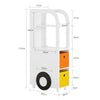 SoBuy KMB67-W+KMB68-W+KMB69-W Lot de 3 Bibliothèques pour Enfant Étagère Enfant Rangement pour Livres et Jouets, Forme de Voiture