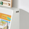 SoBuy KMB69-W Bibliothèque pour Enfant, Étagère à Livres, Étagère à Jouets à 3 Niveaux avec 2 Boîtes de Rangement