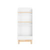 SoBuy KMB85-W Bibliothèque Enfant Étagère de Rangement Jouets pour Enfants Étagère à Livres pour Garçon, Fille, pour Chambre d'enfant et Salle de Jeux, Rangement Latéral, Blanc, 100 x 35 x 80 cm