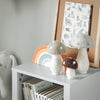SoBuy KMB89-HG Bibliothèque pour Enfant, Banc Étagère de Rangement pour Jouets et Livres, Étagère à Livres pour Garçon Fille, 5 Compartiments