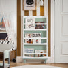 SoBuy KMB93-GR Bibliothèque pour Enfants, Étagère à Livres à 3 Niveaux Étagère de Rangement pour Chambre d'enfants