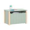 SoBuy KMB96-GR Coffre à Jouet pour Enfants Table de Chevet pour Chambre d’Enfant avec 1 Tiroir à roulettes
