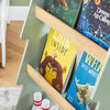 SoBuy KMB99-H-GR Bibliothèque Enfant à roulettes Étagère à Livres Enfant Étagère pour Chambre d'enfant avec 5 étagères et 4 roulettes
