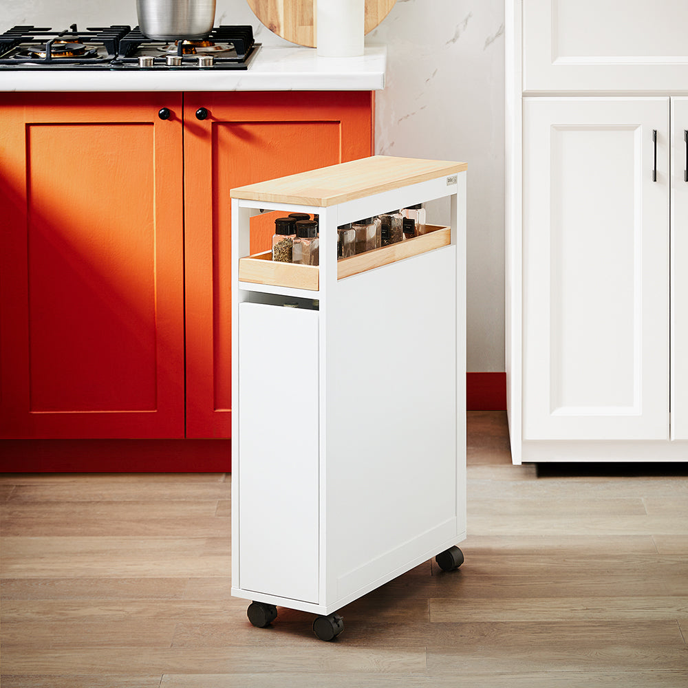 YNAADYH Étagère De Niche 15 Cm, Armoire De Niche à 3 étagères, Chariot