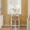 SoBuy OGT11-WN Set de 1 Table + 4 Tabourets Ensemble Table de Bar Bistrot + 4 Tabourets avec Repose-Pieds Table Haute Cuisine