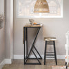 SoBuy OGT24-N Set de 1 Table + 4 Chaises Ensemble Table de Bar bistrot + 4 tabourets Table Mange-Debout Table Haute Cuisine Table à Manger