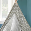 SoBuy OSS03 Tipi Enfant Tente pour Enfant avec Tapis De Sol Indian Teepee Tente de Jeu pour Enfants avec Tapis De Sol 1 Porte 1 Fenêtre Maison de Jeu