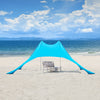 SoBuy OZT01-HB Abri de Plage Lycra Polyester UPF30, Tente de Plage Portable, Parasol de Plage, Ombre Tente, Auvent de Plage avec Sac de Transport