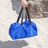 SoBuy OZT02-DB Tente de Plage Portable, Abris de Plage Lycra Polyester Anti UV UPF30, Parasol de Plage Bleu Royal