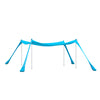 SoBuy OZT02-HB Tente de Plage Portable, Abris de Plage Lycra Polyester Anti UV UPF30, Parasol de Plage Turquoise
