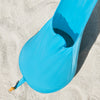 SoBuy OZT02-HB Tente de Plage Portable, Abris de Plage Lycra Polyester Anti UV UPF30, Parasol de Plage Turquoise