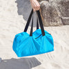 SoBuy OZT02-HB Tente de Plage Portable, Abris de Plage Lycra Polyester Anti UV UPF30, Parasol de Plage Turquoise