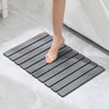 SoBuy SDA10-HG Tapis de Salle de Bain Antidérapant en Terre de Diatomées