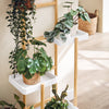 SoBuy STR13-WN Étagère à Fleurs Support de Pots de Fleurs Porte Plante en Bambou à 5 niveaux