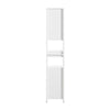 SoBuy BZR59-W Meuble Colonne de Salle de Bain, Armoire Haute, Placard de Rangement, Étagère de Rangement