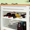 SoBuy FKW16-WN Table roulante meuble de rangement cuisine Desserte à roulettes